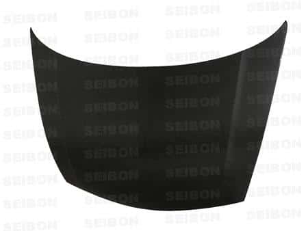 Seibon — Seibon 06-08 Honda Civic 4 Door JDM / Acura CSX (FD1/2/3/5) OEM Carbon Fiber Hood - view 3