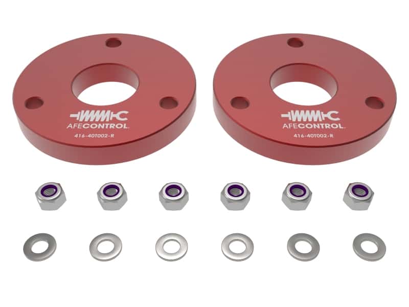 aFe — aFe CONTROL 23-24 Chevrolet Colorado ZR2 / GMC Canyon AT4X L4 2.7L (t) 1.25in Leveling Kit - Red
Leveling Kit - view 2