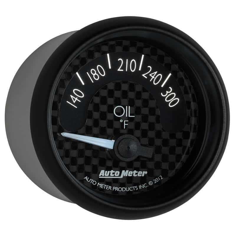 AutoMeter — Autometer GT Series 52mm Short Sweep Electronic 140-300 Deg F Oil Temperature
2-1/16" OIL TEMP, 14 - view 12