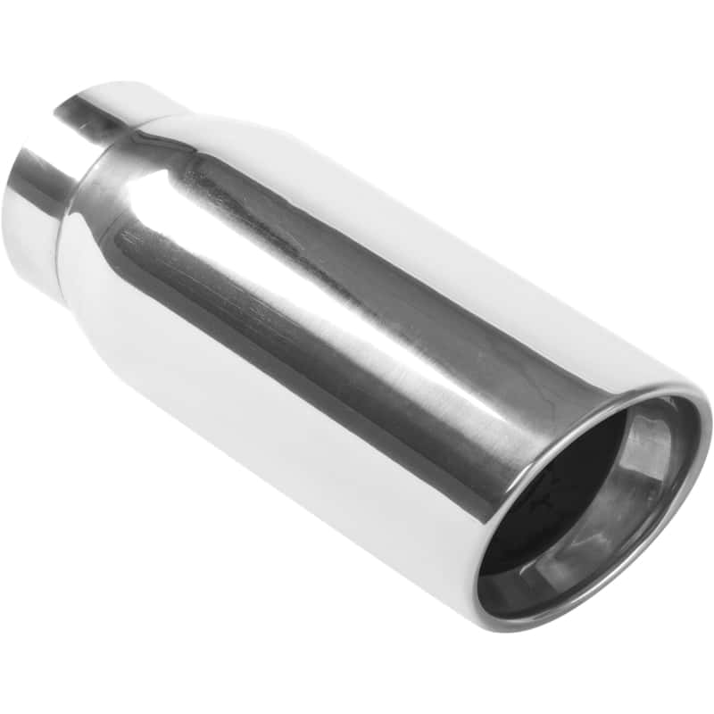 Magnaflow — MagnaFlow Tip Stainless Double Wall Round Single Outlet Polished 4.5in DIA 3.5in Inlet 12in Length
Stainless Steel
Exhaust Tip - view 2