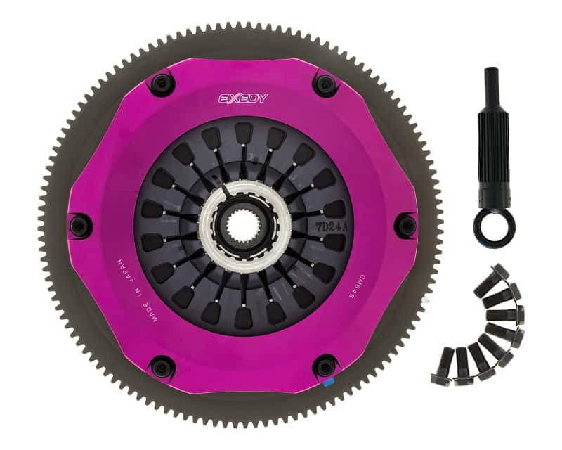 Exedy — Exedy 04-17 Subaru WRX STI EJ255/EJ257 2.5L Twin-Organic Clutch Kit
Hyper Multi Series
Clutch Kit - view 4