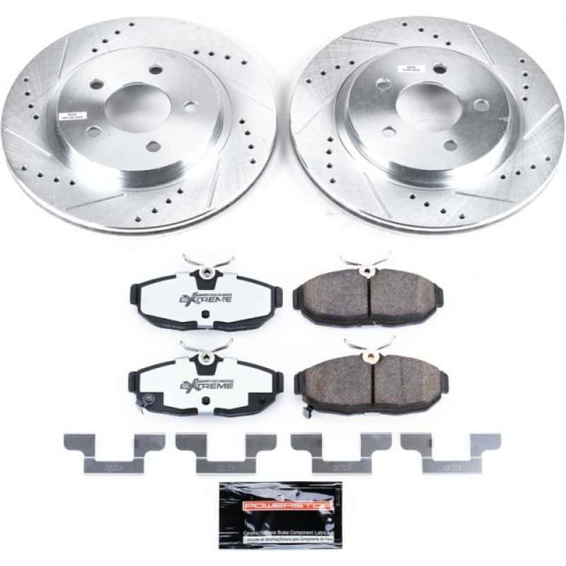 PowerStop — Power Stop 2012 Ford Mustang Rear Z26 Street Warrior Brake Kit - view 1