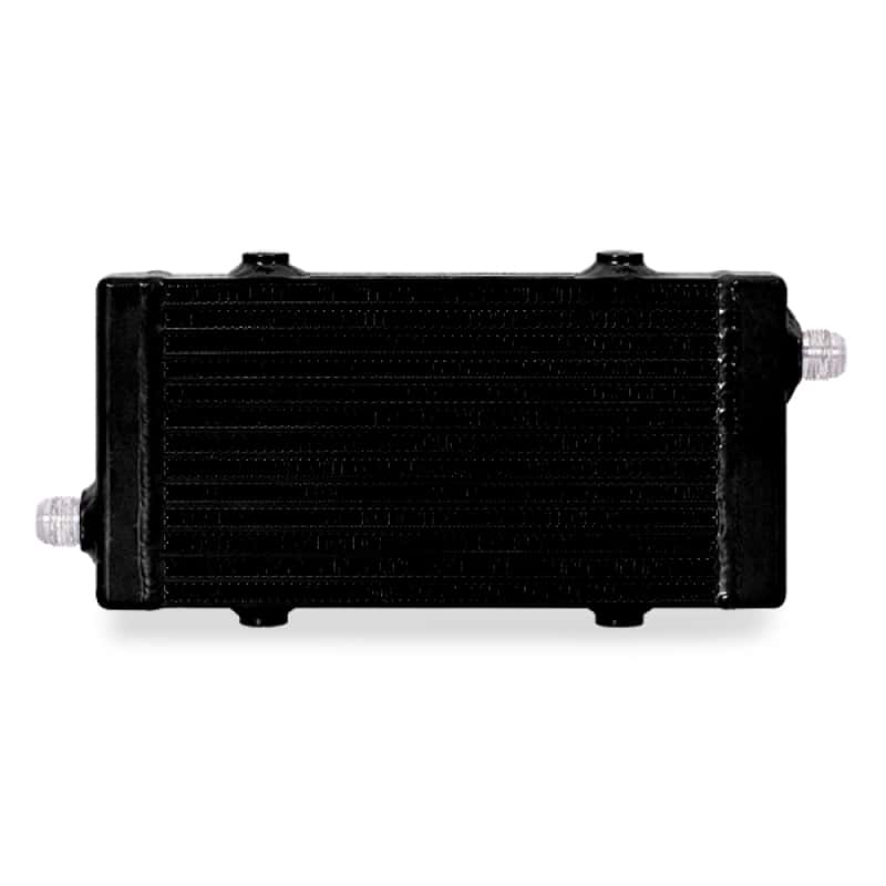 Mishimoto — Mishimoto Universal Small Bar and Plate Cross Flow Black Oil Cooler - view 7