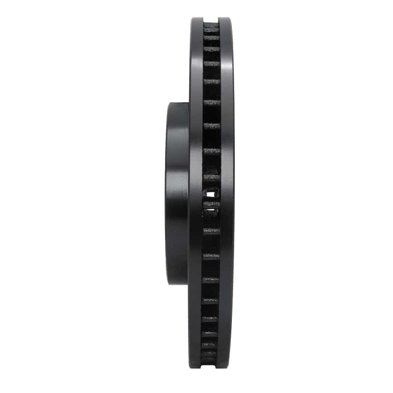 R1 Concepts — R1 92-10 Lexus IS300 Front Left Drilled & Slotted Black Brake Rotor
R1 Brake Rotor Drill - view 3