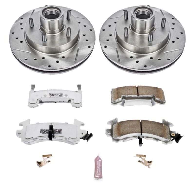 PowerStop — Power Stop 95-97 Chevrolet Blazer Front Z26 Street Warrior Brake Kit - view 1