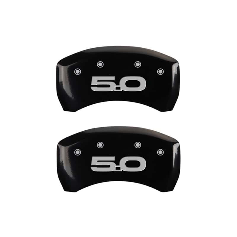 MGP — MGP Rear set 2 Caliper Covers Engraved Rear 2015/50 Black finish silver ch
Caliper Covers - view 1