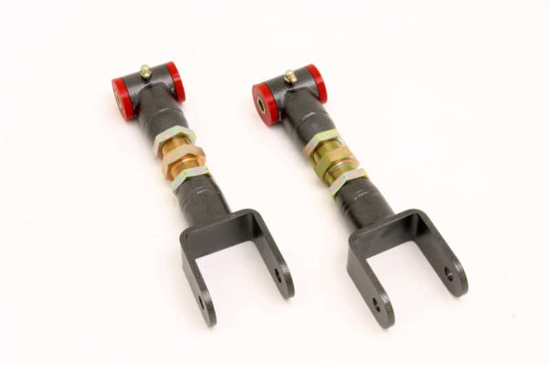 BMR Suspension — BMR 79-04 Fox Mustang Upper Control Arms On-Car Adj. (Polyurethane) - Black Hammertone
Upper Control Arms - view 1