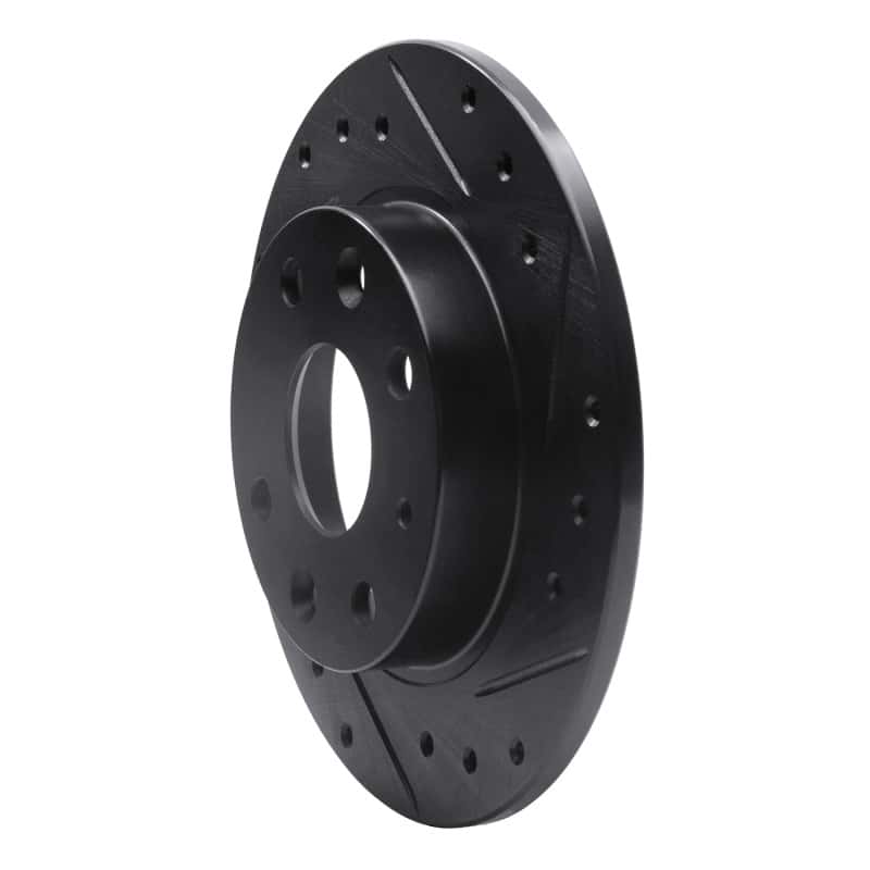R1 Concepts — R1 90-93 Mazda Miata Rear Right Drilled & Slotted Black Brake Rotor
R1 Brake Rotor Drill - view 2