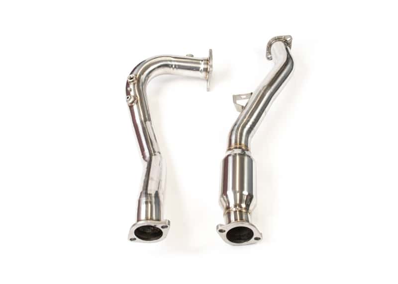 Invidia — Invidia 15-21 Subaru WRX w/ Manual Transmission J-Pipe With Bottom High Flow Cat Down Pipe - view 1