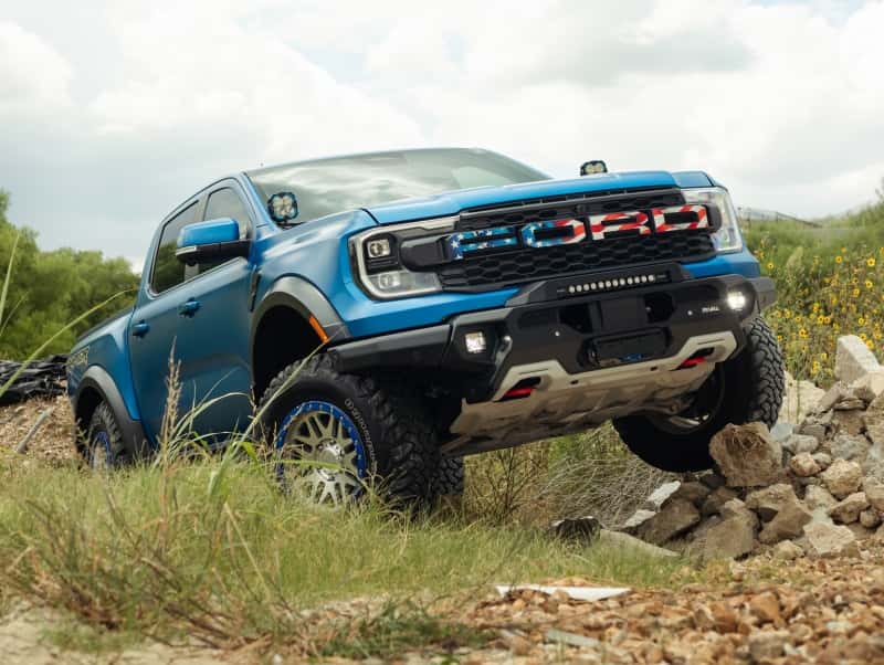 Rival 4x4 — Rival 2024-2026 Ford Ranger Raptor  Front Aluminum Bumper
Front Bumper - view 5