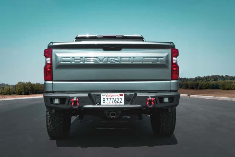 Body Armor 4x4 — Body Armor 4x4 2019+ Chevy Silverado 1500 Ambush Series Rear Bumper
Ambush Rear Bumper - view 4