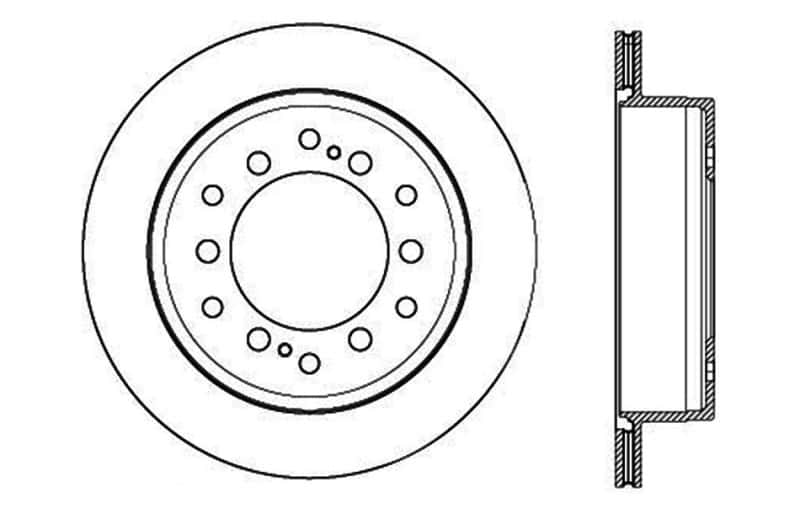 Stoptech — StopTech Slotted & Drilled Sport Brake Rotor
Disc Brake Rotor
Slot/Drill Rotor - view 4