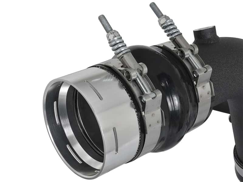 aFe — aFe Bladerunner 3in Intercooler Cold Side Tube for 2017 Ford Diesel Trucks V8-6.7L (td)
Cold Charge Pipe - view 4