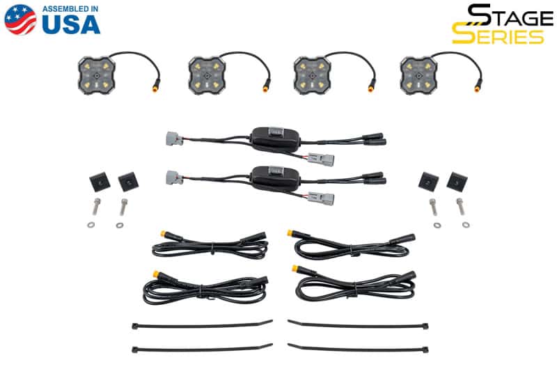 Diode Dynamics — Diode Dynamics Stage Series LED Bed Light Kit for Toyota Tacoma- White Diffused - view 7