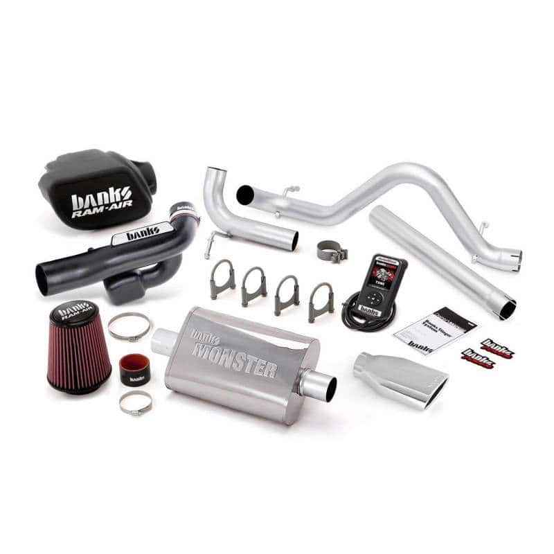 Banks Power — Banks Power 12-14 Jeep 3.6L Wrangler (All) 4dr Stinger Sys w/ AutoMind - SS Single Exh w/ Chrome Tip
Power/Efficiency Sys
Stinger Bundle - view 1