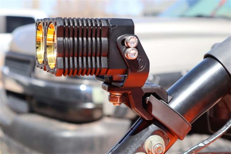 KC HiLiTES — KC HiLiTES Universal 40 Deg. A-Pillar Tube Clamp Light Mount (1.5-2in. Diameter Bars) - Pair
Accessories - view 7