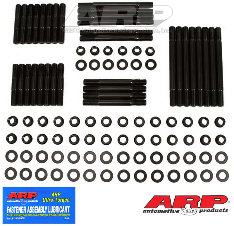 ARP — ARP SB Chevy, w/Bowtie alum and cast block, head stud kit - view 1