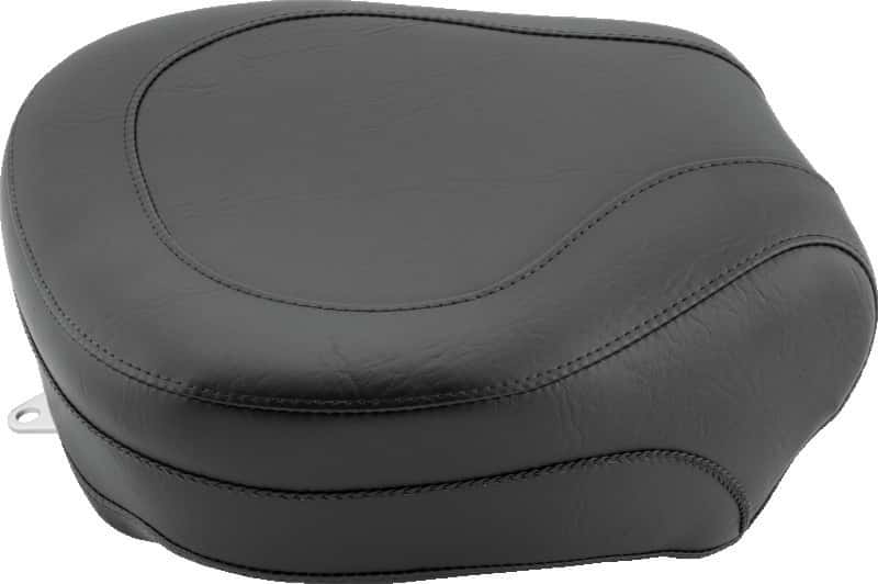 Mustang Motorcycle — Mustang 99-15 Yamaha Road Star 1600, 1700 Wide Touring 2PC Seat w/Studs - Black - view 2