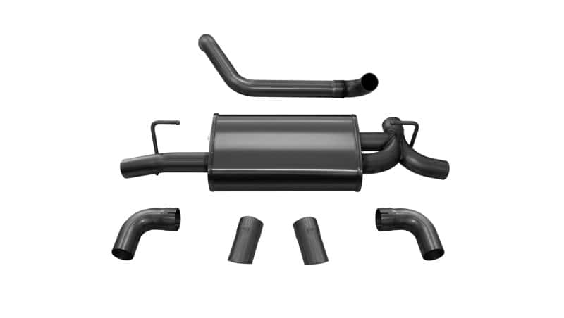 CORSA Performance — Corsa 2018-2025 Jeep Wrangler JL 2.5in Dual Rear Turn Down Exit Black Sport Axle-Back Exhaust
cor21013BLK
Exhaust - view 2