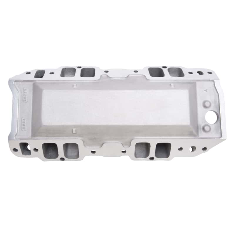 Edelbrock — Edelbrock Polished B/B Chev Rect Port RPM Air-Gap Manifold
MANIFOLD - view 10