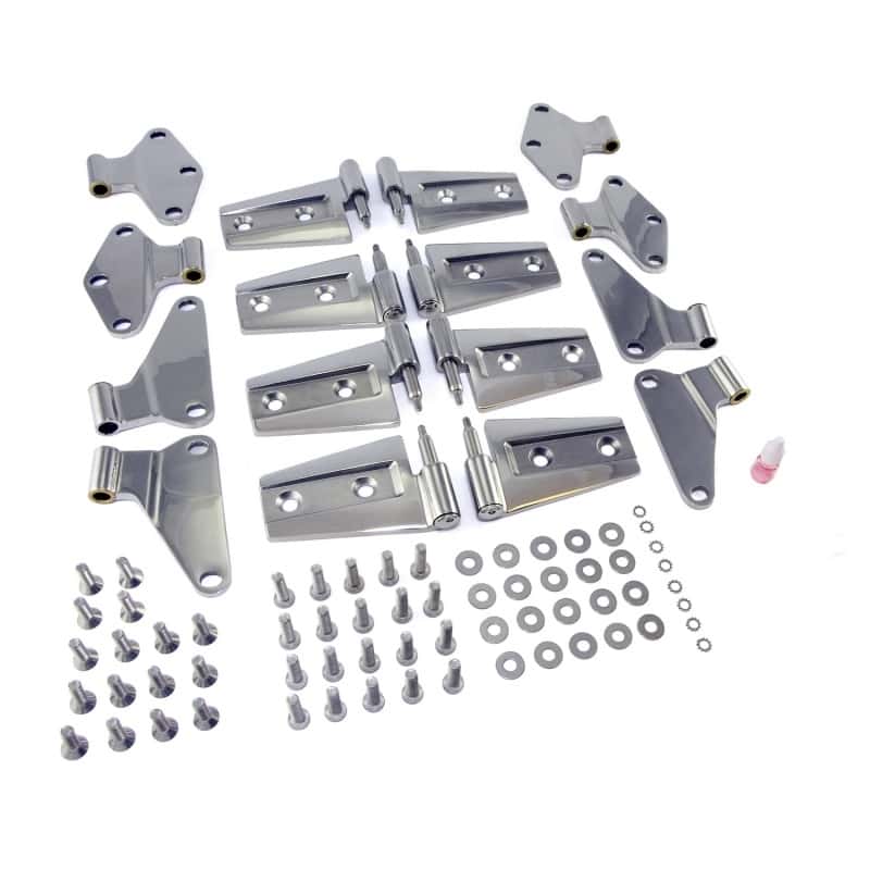 Rugged Ridge — Rugged Ridge 07-18 Jeep Wrangler JKU Stainless Steel Door Hinge Kit
OFFROAD_EXTERIOR
Door Hinge - view 1