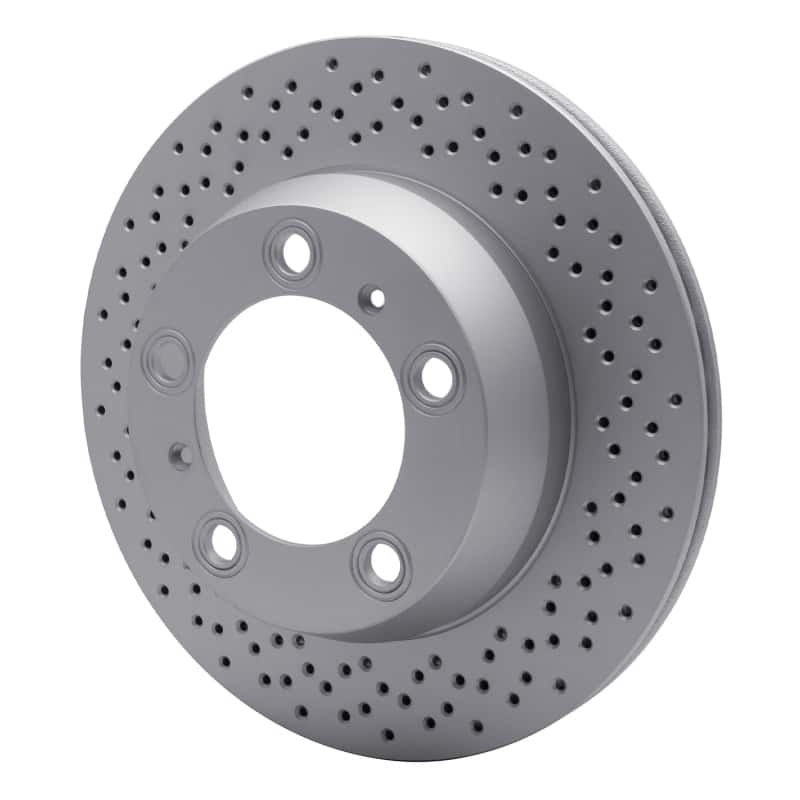 DFC — DFC 05-23 Porsche 718 Cayman Rear Drilled GeoSPEC Coated Rotor
DFC Brake Rotor - view 2