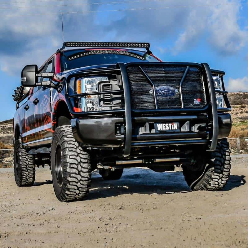 Westin — Westin 2017-2018 Ford F-250/350 HDX Grille Guard - Black
Grille Guard - view 5