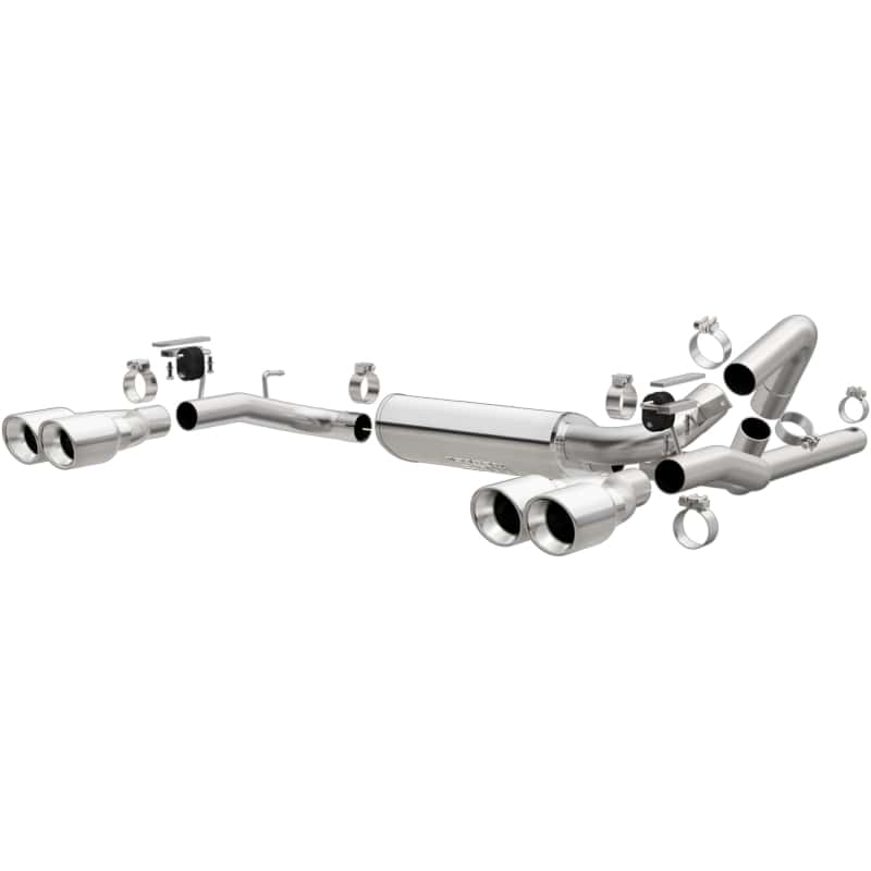 Magnaflow — MagnaFlow Sys C/B 98-02 GM F-body Quad tips
Cat-Back - view 2