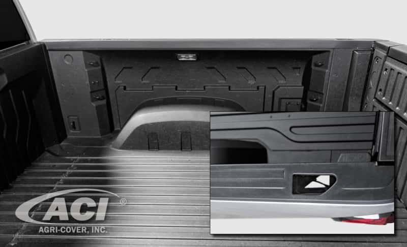 Access — Access LOMAX Folding Hard Cover 19+ Chevy/GMC Full Size 1500 5ft 8in (w/ CarbonPro) Black Urethane
Tonneau Cover - view 5
