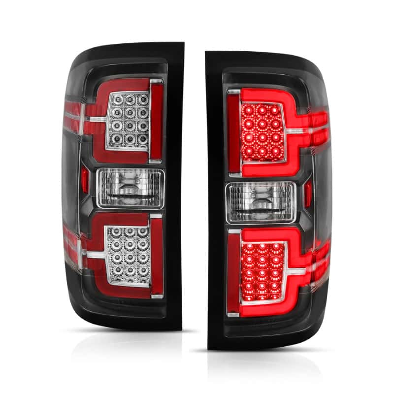 ANZO — ANZO 2014-2018 Chevy Silverado 1500 LED Taillights Black
Tail Light Set
LED Taillights - view 2