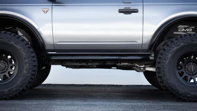DV8 Offroad — DV8 Offroad 21-23 Ford Bronco OE Plus 2-Door Side Steps - view 7