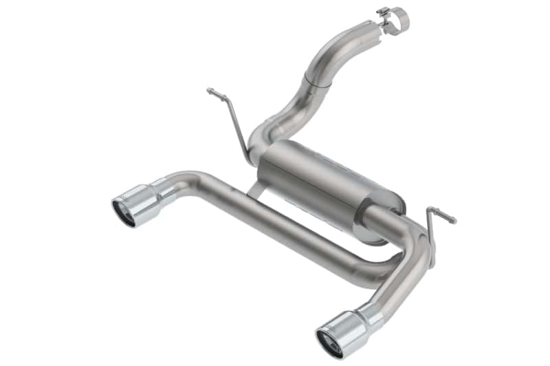 Borla — Borla 18-19 Jeep Wrangler JL/JLU 2.0L 4Cyl 2DR/4DR Axle Back Exhaust ATAK w/ 3.5in Tips
Axle-Back System - view 3