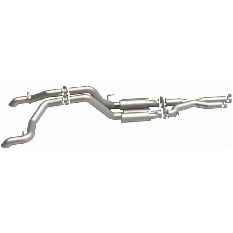 Magnaflow — MagnaFlow Cat-Back 2021 Jeep Wrangler 6.4L Rock Crawler Series Dual Exit Stainless Exhaust - view 32