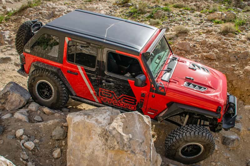 DV8 Offroad — DV8 Offroad 18+ Jeep JL Rubicon Replica Hood - view 5