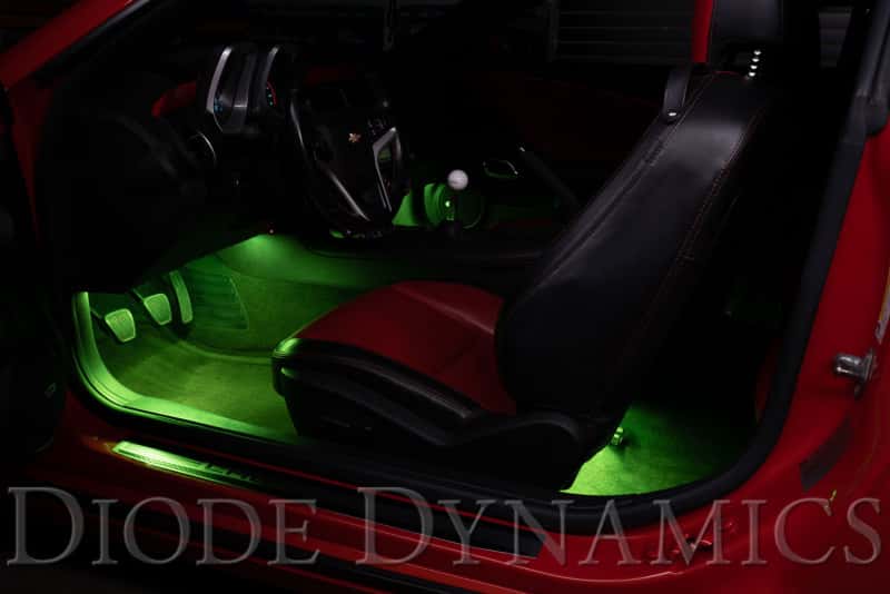 Diode Dynamics — Diode Dynamics RGBW Footwell Strip Kit 2pc Multicolor - view 3