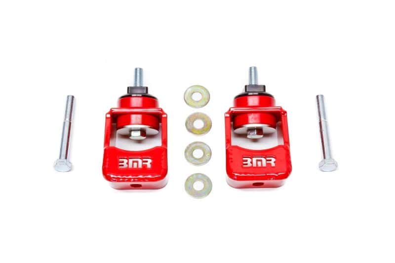 BMR Suspension — BMR 10-15 5th Gen Camaro Motor Mount Kit (Polyurethane) - Red (Spacers Not Included)
Motor Mount Kit - view 1