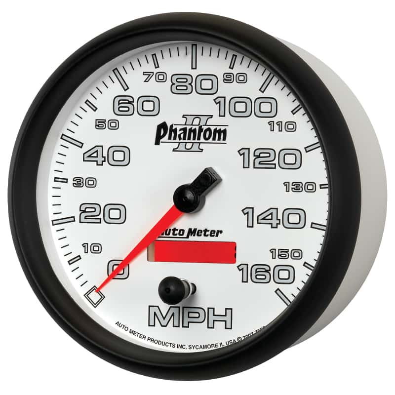 AutoMeter — Autometer Phantom II 5in Electrical Programmable Speedometer 150MPH
5" SPEEDO, 160 MPH, - view 8