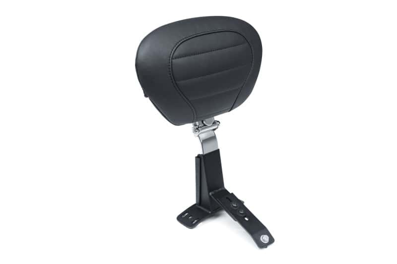 Mustang Motorcycle — Mustang 97-07 Harley Electra Glide, Rd Glide Super Touring Deluxe Driver Backrest - Black - view 1