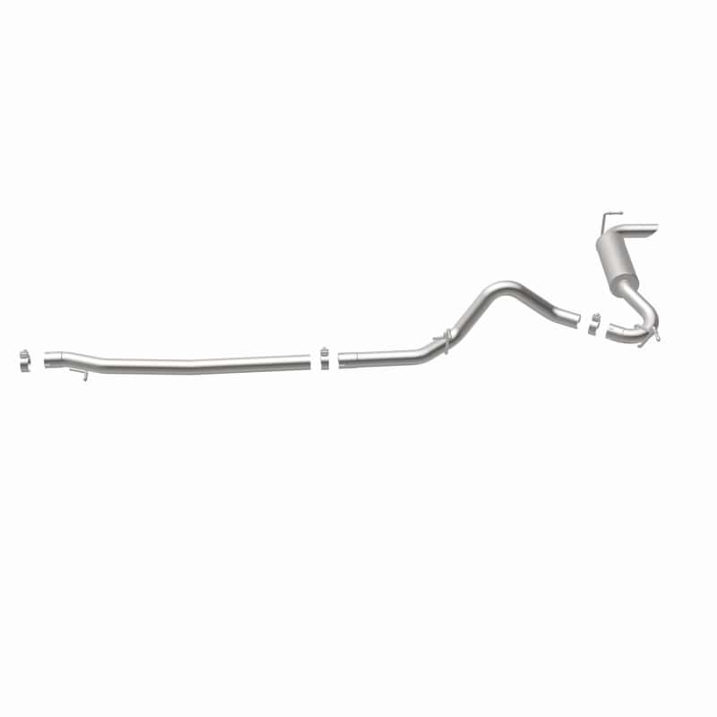 Magnaflow — MagnaFlow 12-14 Jeep Wrangler 4dr Single Straight Rear P/S Exit Stainless C/B Performance Exhaust
Cat-Back - view 15