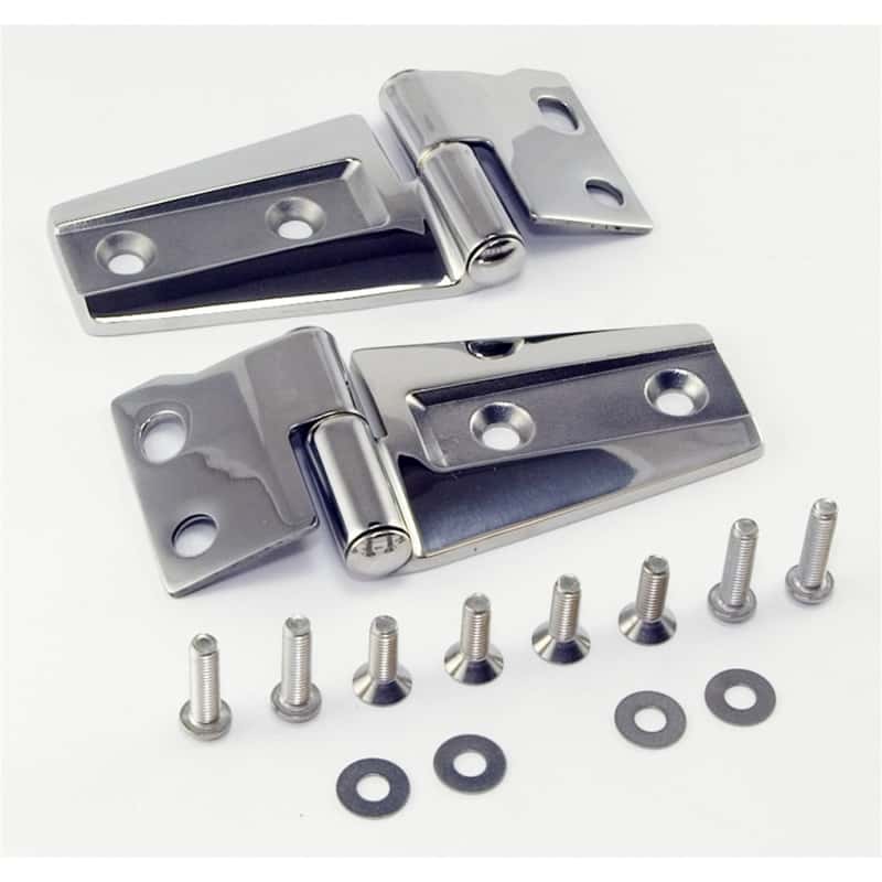 Rugged Ridge — Rugged Ridge 07-18 Jeep Wrangler JK Stainless Hood Hinge Kit
OFFROAD_EXTERIOR
Door Hinge - view 1