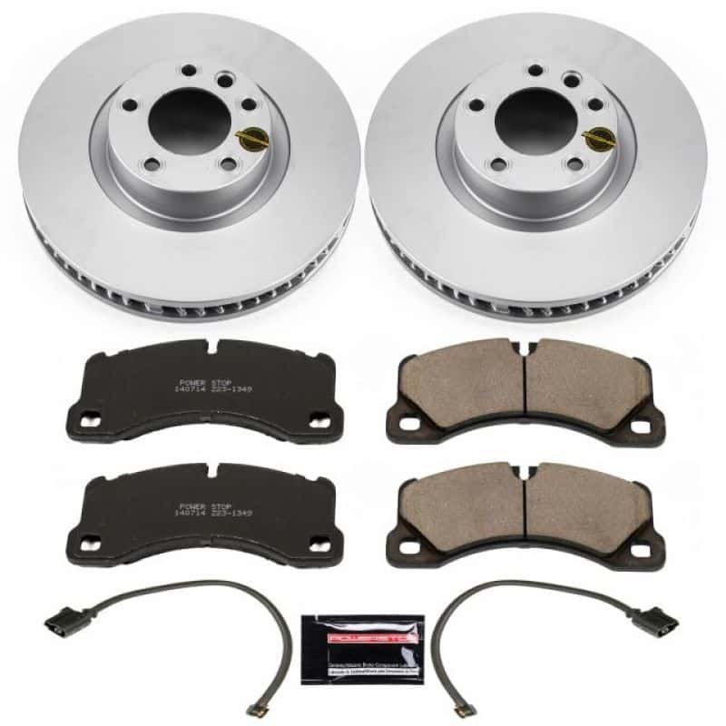 PowerStop — Power Stop 11-18 Porsche Cayenne Front Z23 Evolution Sport Coated Brake Kit - view 1