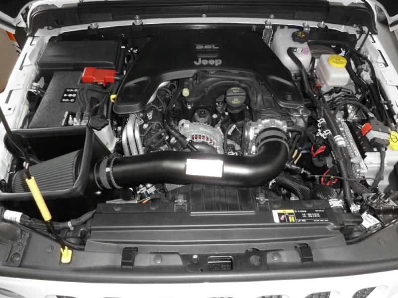 K&N Engineering — K&N 2018 Jeep Wrangler JL V6-3.6L F/I Blackhawk Performance Intake Kit (No Jeep Grand Cherokee)
Performance Air Inta
Air Intake System - view 5