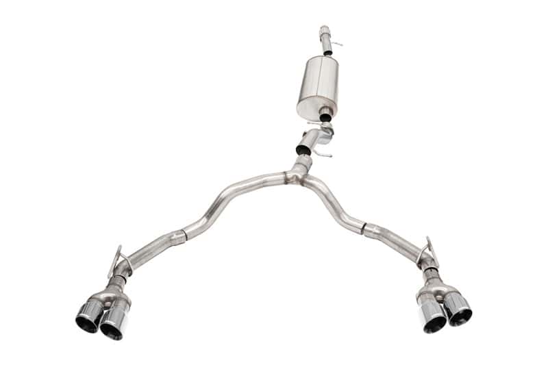 CORSA Performance — Corsa 21-25 Chevrolet Tahoe/GMC Yukon 4DR 6.2L 4WD Dual Rear 3/2.75in Sport Cat-Back DW 4inPol Tips
Exhaust - view 1