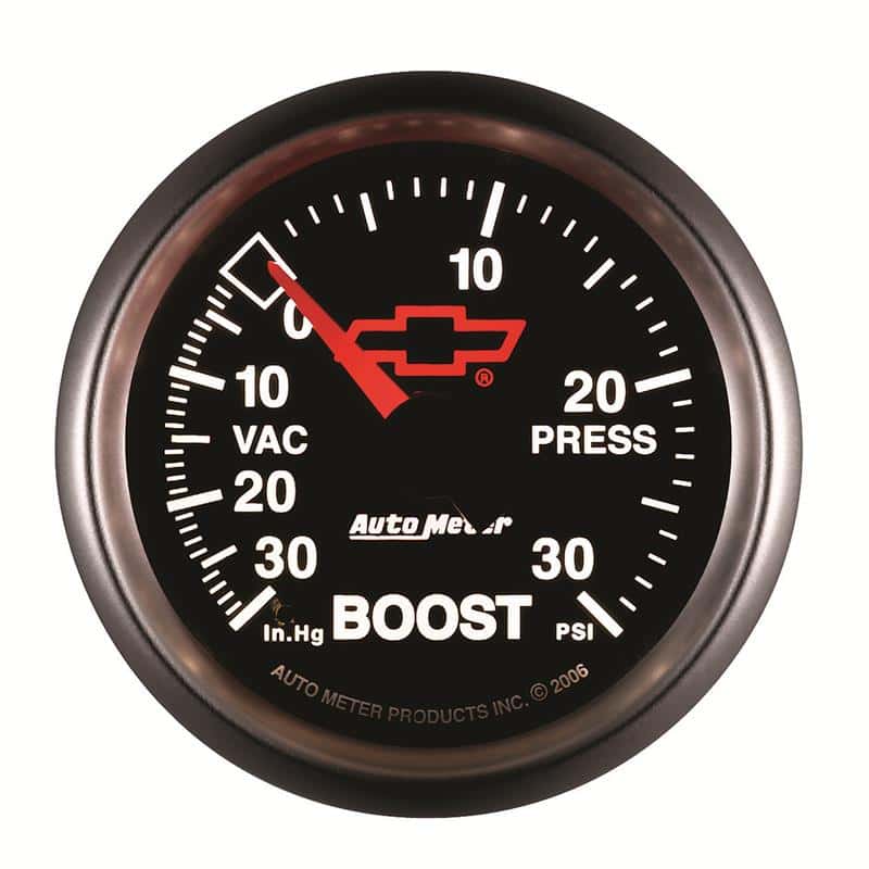 AutoMeter — Autometer Sport-Comp II GM 52mm 30 PSI Mechanical Boost Vacuum Gauge
2-1/16" BOOST-VAC, 3 - view 4