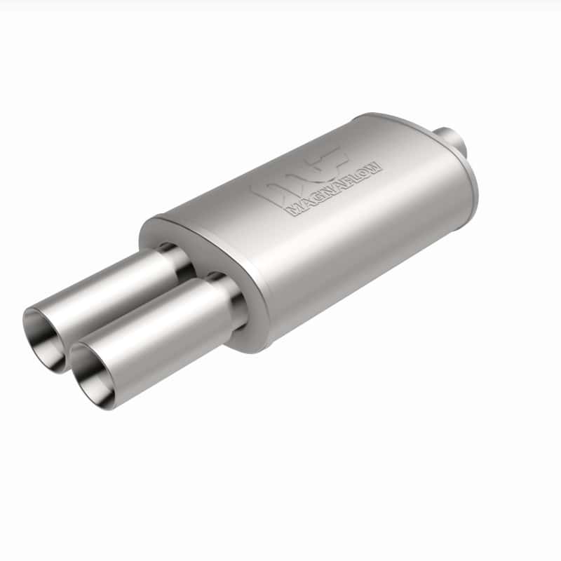 Magnaflow — MagnaFlow Muffler W/Tip Mag SS 14X5X8 2.25/3
Straight Through - view 6
