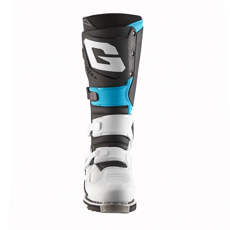 Gaerne — Gaerne SG22 Limited Edition Boot White/Black/Light Blue Size - 9 - view 3