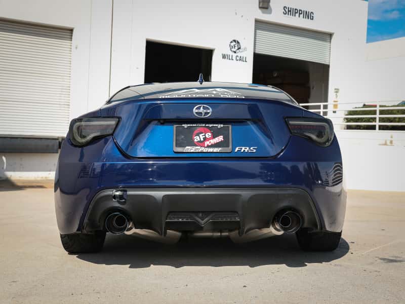 aFe — aFe Takeda Exhaust Axle-Back 13-15 Scion FRS / Subaru BRZ 304SS Blue Flame Dual Tips Exhaust
Cat-Back Exhaust - view 6