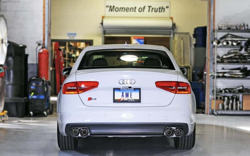 AWE Tuning — AWE Tuning Audi B8.5 S4 3.0T Touring Edition Exhaust System - Chrome Silver Tips (102mm)
Touring Exhaust - view 4