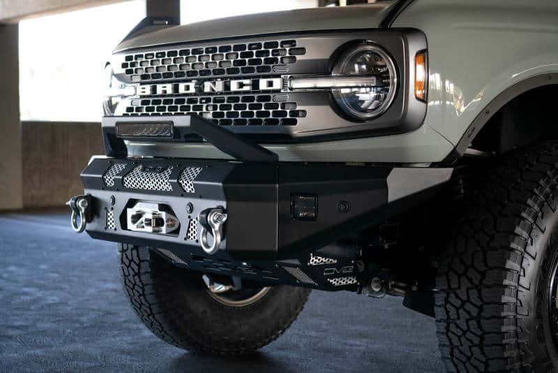 DV8 Offroad — DV8 Offroad Bull Bar Add-On For DV8 Ford Bronco Bumpers - Fits 13in Elite Series Light Bar - view 13