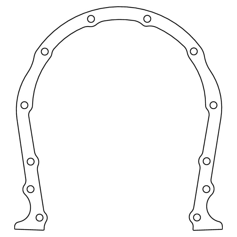 Cometic Gasket — Cometic Chevy Gen-4/5 Big Block V8 Timing Cover Gasket .031in Fiber - 10 Pack
Timing Cover Gasket - view 2
